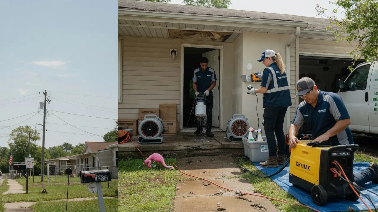 Storm Damage Water Removal in Cordova, NC near me